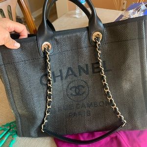 Chanel beach tote
